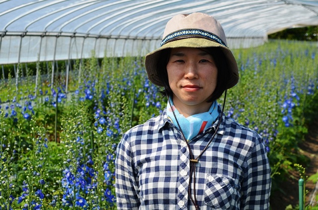 花きの研修頑張っています！